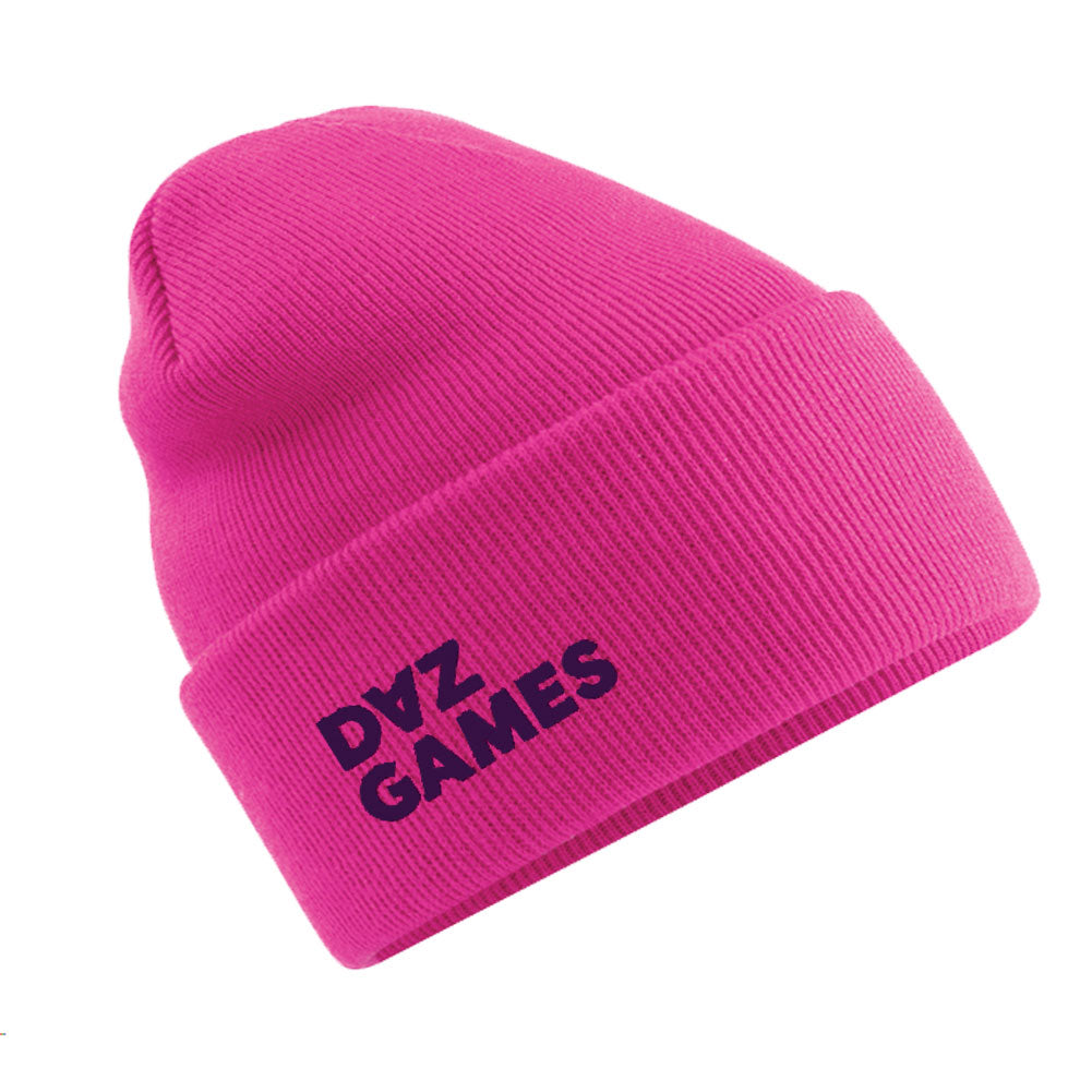 Pink Daz Games Beanie