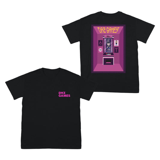DAZ GAMES ARCADE BLACK TEE