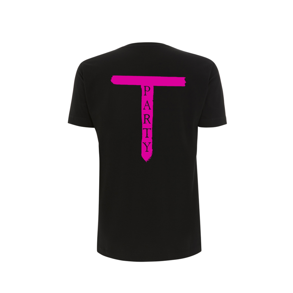 T Party' Black T-Shirt